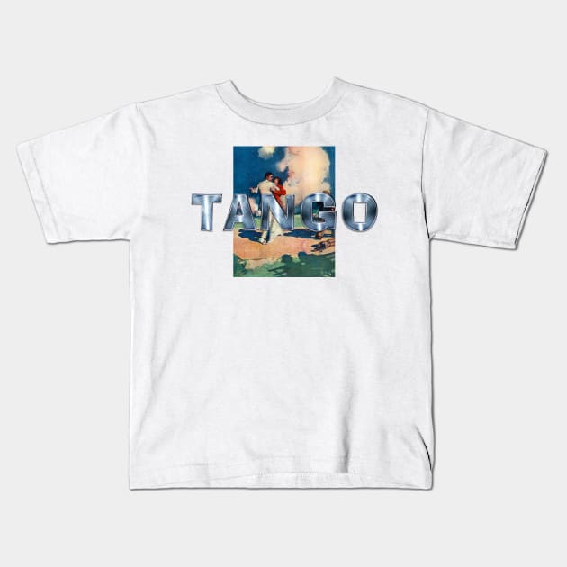 Tango Summer Kids T-Shirt by teepossible